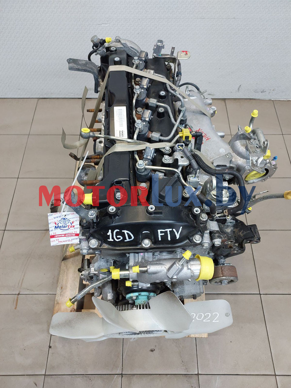 Купить двигатель б.у. - 1GD-FTV Toyota Hilux